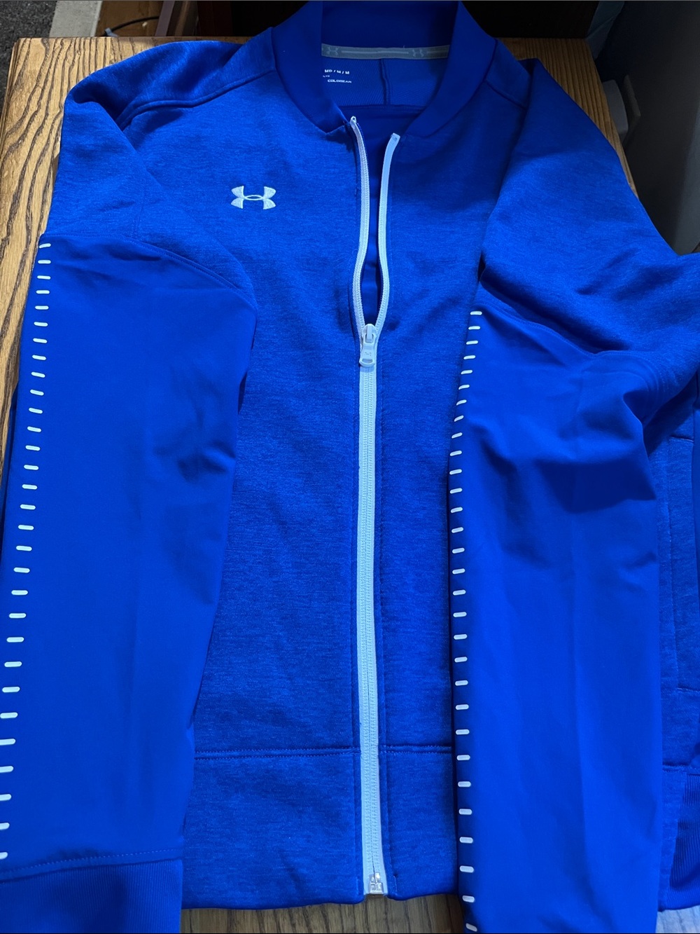 Under Armour Royal Blue Full-Zip Performance Jacket
